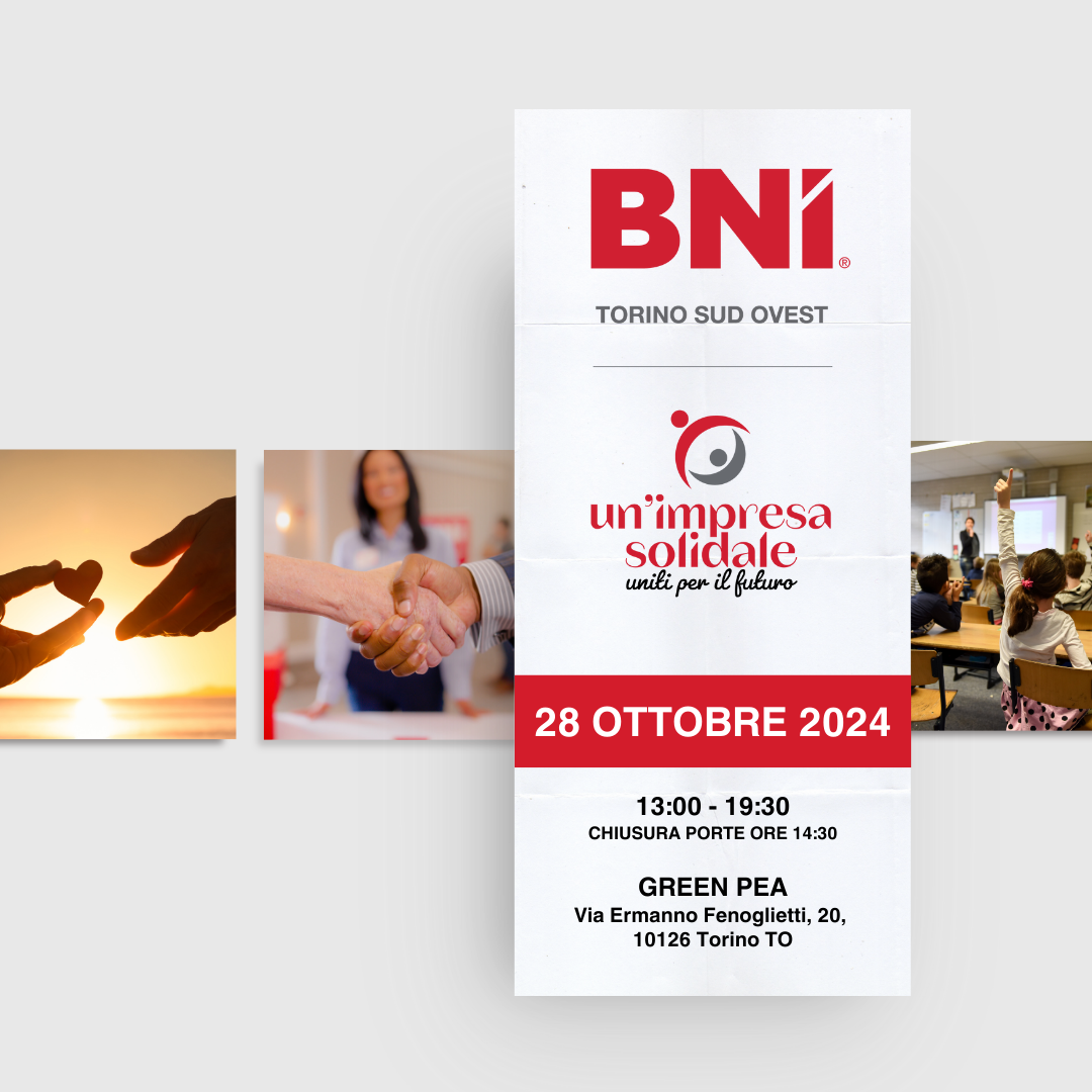 UnImpresa Solidale - Uniti per il futuro | Region BNI Torino Sud Ovest - TERZO SETTORE